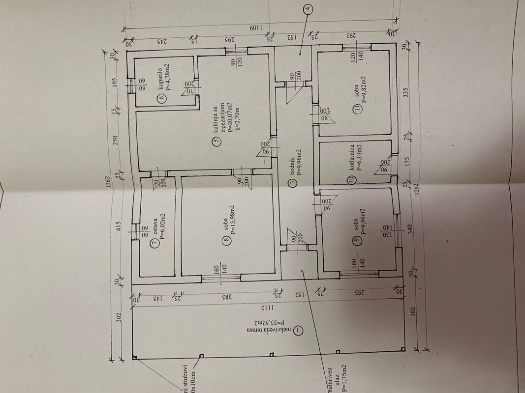 m2Gsigma nekretnine, Zrenjanin okolina, Melenci, trosobna kuća na prodaju, 2054