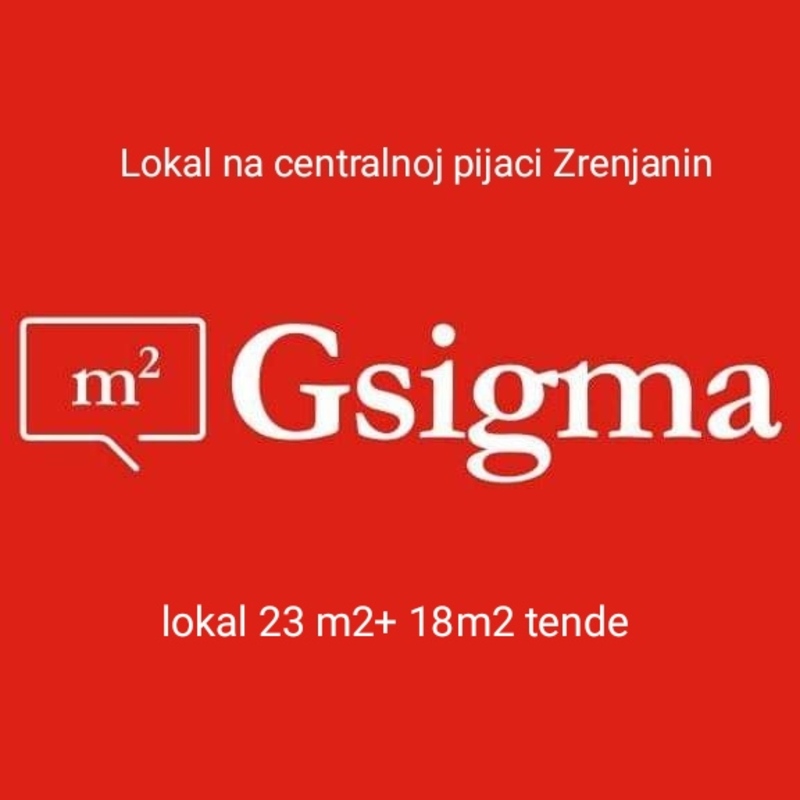 m2Gsigma nekretnine, Zrenjanin, Širi centar, poslovni prostor na prodaju, 2056